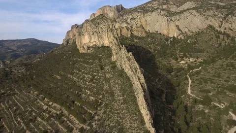 Cabezón de Oro a mountain range Stock Footage 74933045