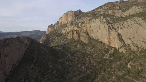 Cabezón de Oro a mountain range Stock Footage 75255990