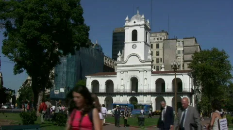 Cabildo Buenos Aires 库存影片 332634