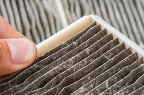 Cabin air filter Foto stock