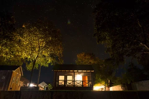 Cabin Astral Timelapse 動画素材 102290035