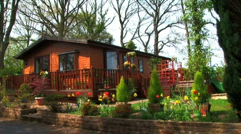 Cabin Stock Footage 374500