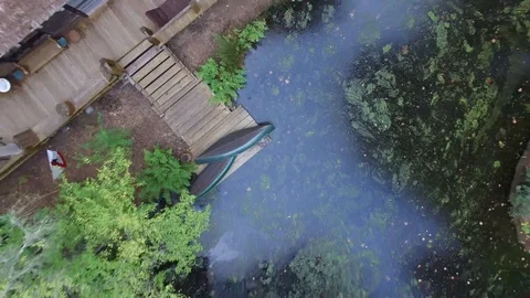 Cabin in Forest 库存影片 99019401