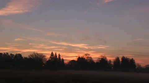 Cabin lights come on Video stock 45755915