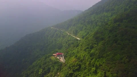 A cabin in the mountains Stock Footage 243374377