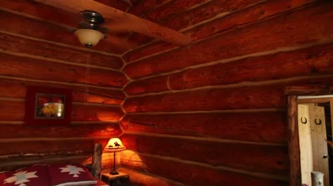 Cabin room tilt Vídeos de archivo 41407997