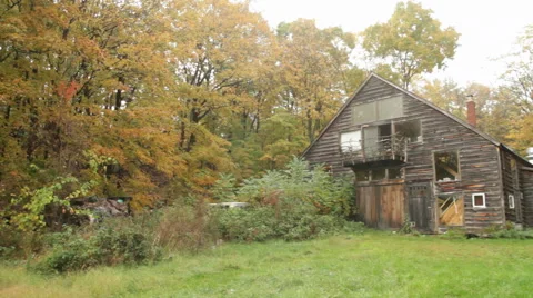 Cabin w/ Yard III Video stock 40808163