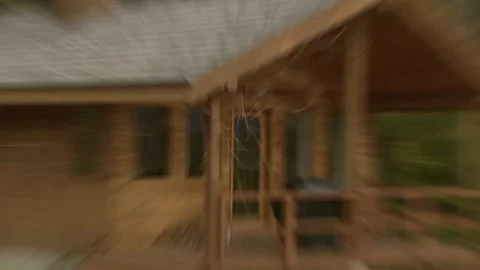 Cabin in the woods Video stock 303934302