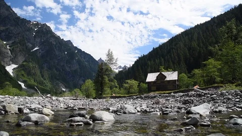 Cabin Zen Stock Footage 92928529