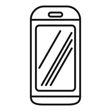 Cabine elevator icon, outline style Stock Illustration