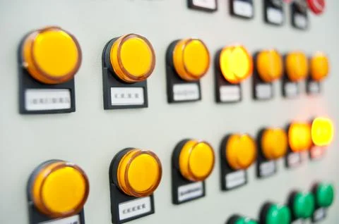 The cabinet lights Stock Photos