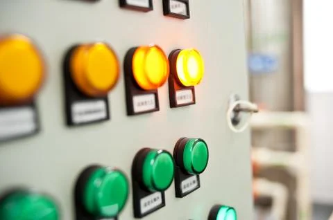 The cabinet lights Stock Photos