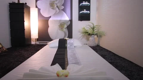 Cabinet For Thai Massage Stock Footage 44671764