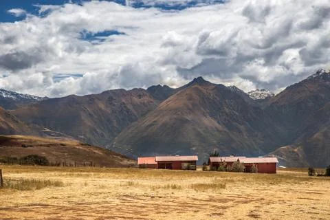 Cabins in the mountains Stock-Fotos
