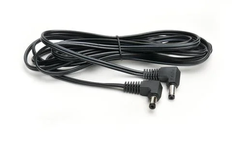 Cable and plug for charging video cameras, phones and other electronic devi.. Stock Photos