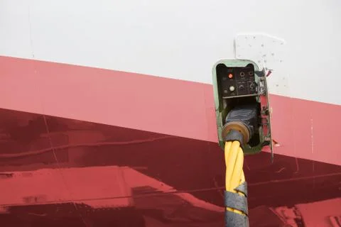 Cable Attached To Airplane Stock Photos