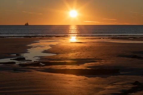 Cable Beach Sunset Foto stock