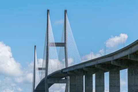 Cable Bridge Stock Photos