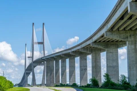 Cable Bridge Stock Photos