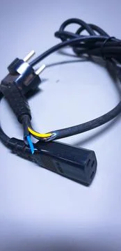 Cable broken 스톡 사진