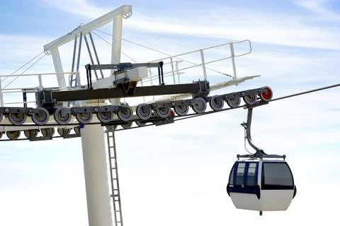 Cable cabin Stock Photos