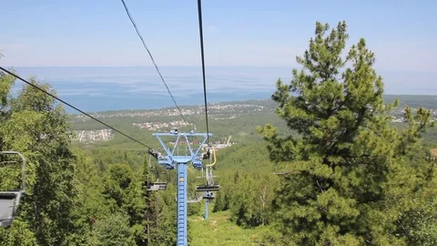 Cable car 2 Stock Footage 87873395