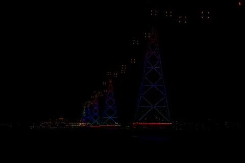 The cable car cabin. 스톡 사진