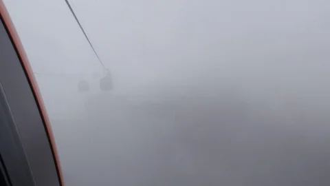 Cable car cabins in the jungle Video stock 120539478
