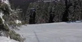 Cable Car Chairlift Passing Skier Skiing Snowboarding Winter Mountain Ski Resort 4k or 4k+ Resolution