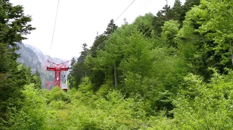 Cable car. Stock Footage 7740835