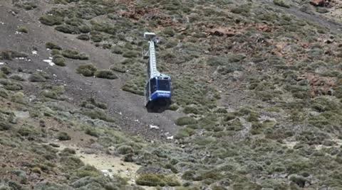 Cable Car Stock Footage 8929264