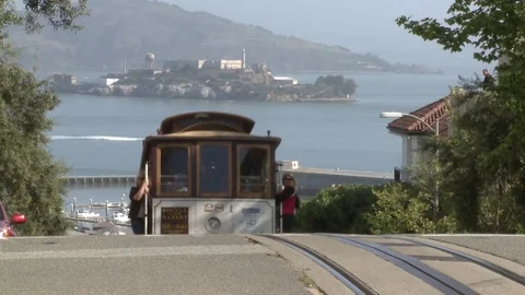 Cable Car Stock Footage 84580811