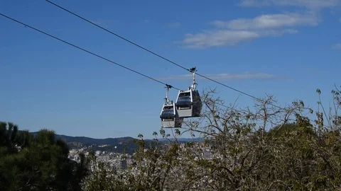 Cable Car Stock Footage 86711372