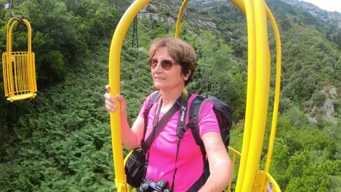 Cable car Stock Footage 156400891