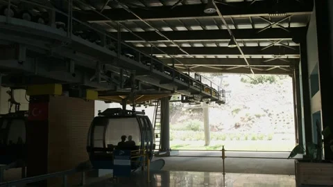 Cable car Stock Footage 266985408