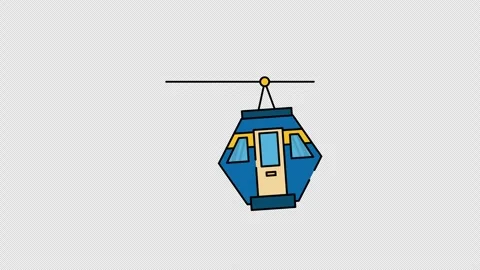 Cable Car Stock Footage 289992575