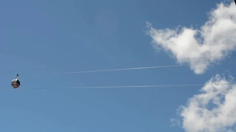 Cable car funicular Stock Footage 77244953