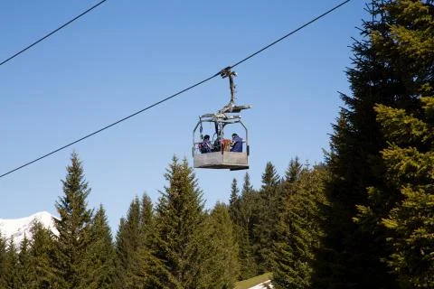 Cable Car Maintenance Stock Photos
