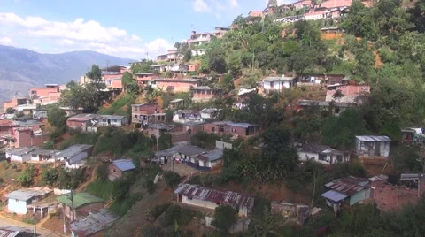 Cable car Medellin Vídeos de archivo 45870232