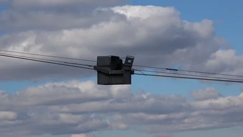 Cable car in Meteora 스톡 동영상 273011935