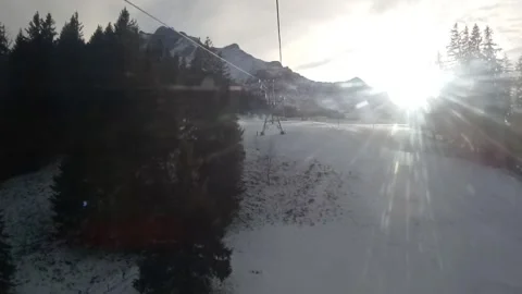 Cable car to Mount Pilatus Video stock 247036220