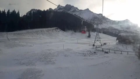 Cable car to Mount Pilatus Stock Footage 247036261