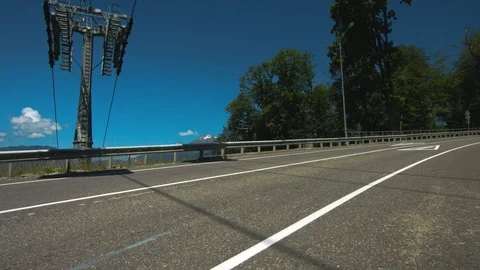 Cable car in the mountains 動画素材 94722688