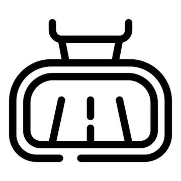 Cable car moving along cableway ropeway gondola icon Stock Illustration