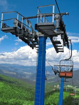 A cable car Stock Photos