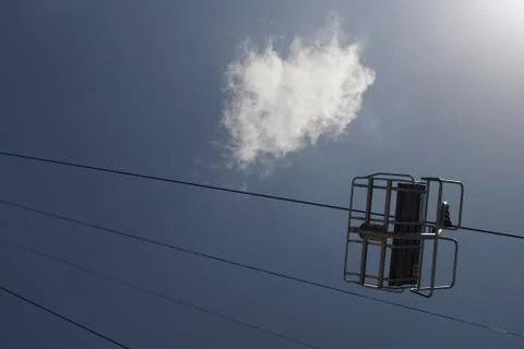 Cable car Foto stock