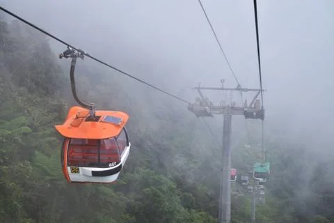 Cable car Foto stock