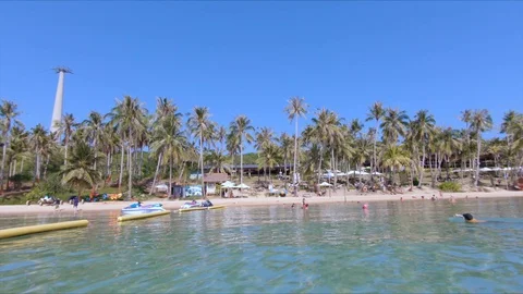 Cable car, Phu Quoc 库存影片 130071355