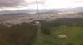 Cable car ride in Ecuador 4k or 4k+ Resolution