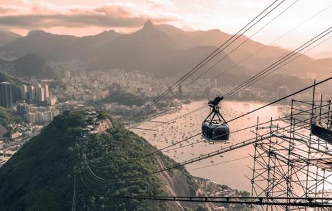 Cable car in Rio Stock Photos